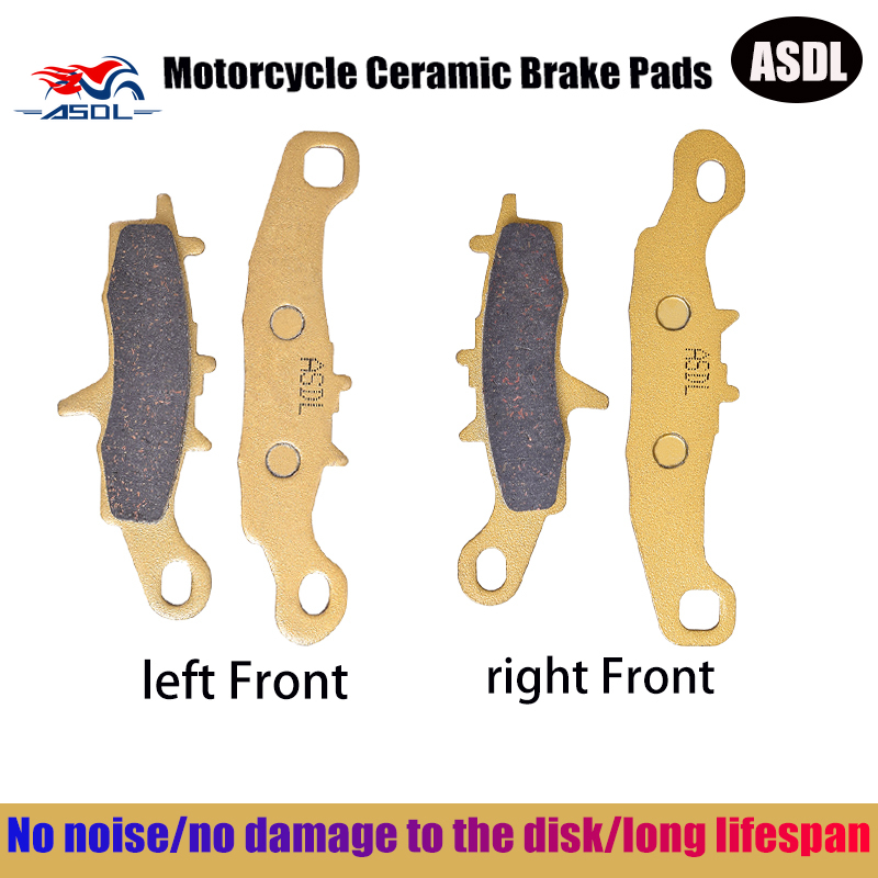 Carbon Ceramic Motorcycle Brake Rotor - Motorcycle Front Brake Pads For KAWASAKI