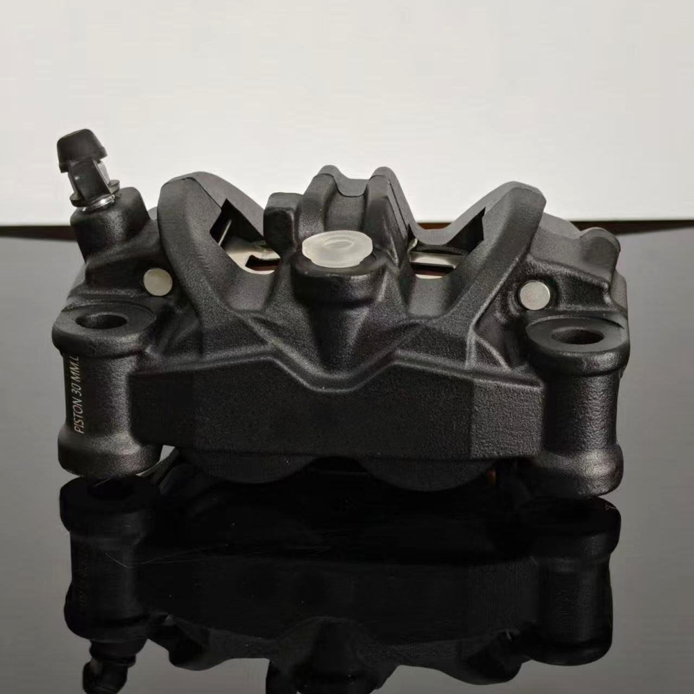 Forged Front Brake Caliper 4 Piston - Motorcycle Racing Front Wheel Brake Caliper