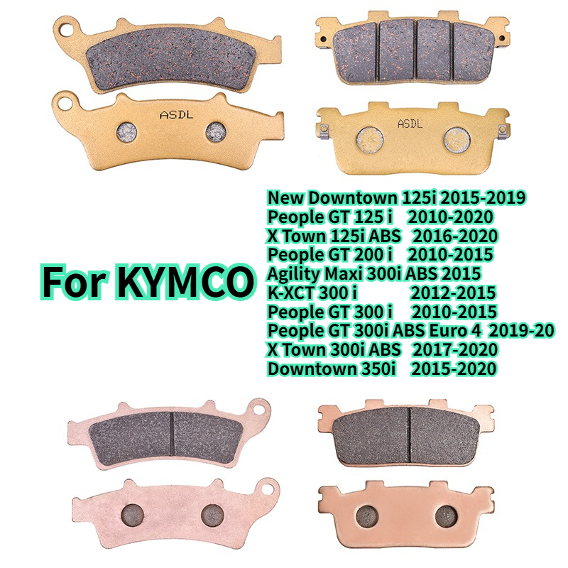 Carbon Ceramic Motorcycle Brake Rotor - Motorcycle Front Rear Brake Pads Set