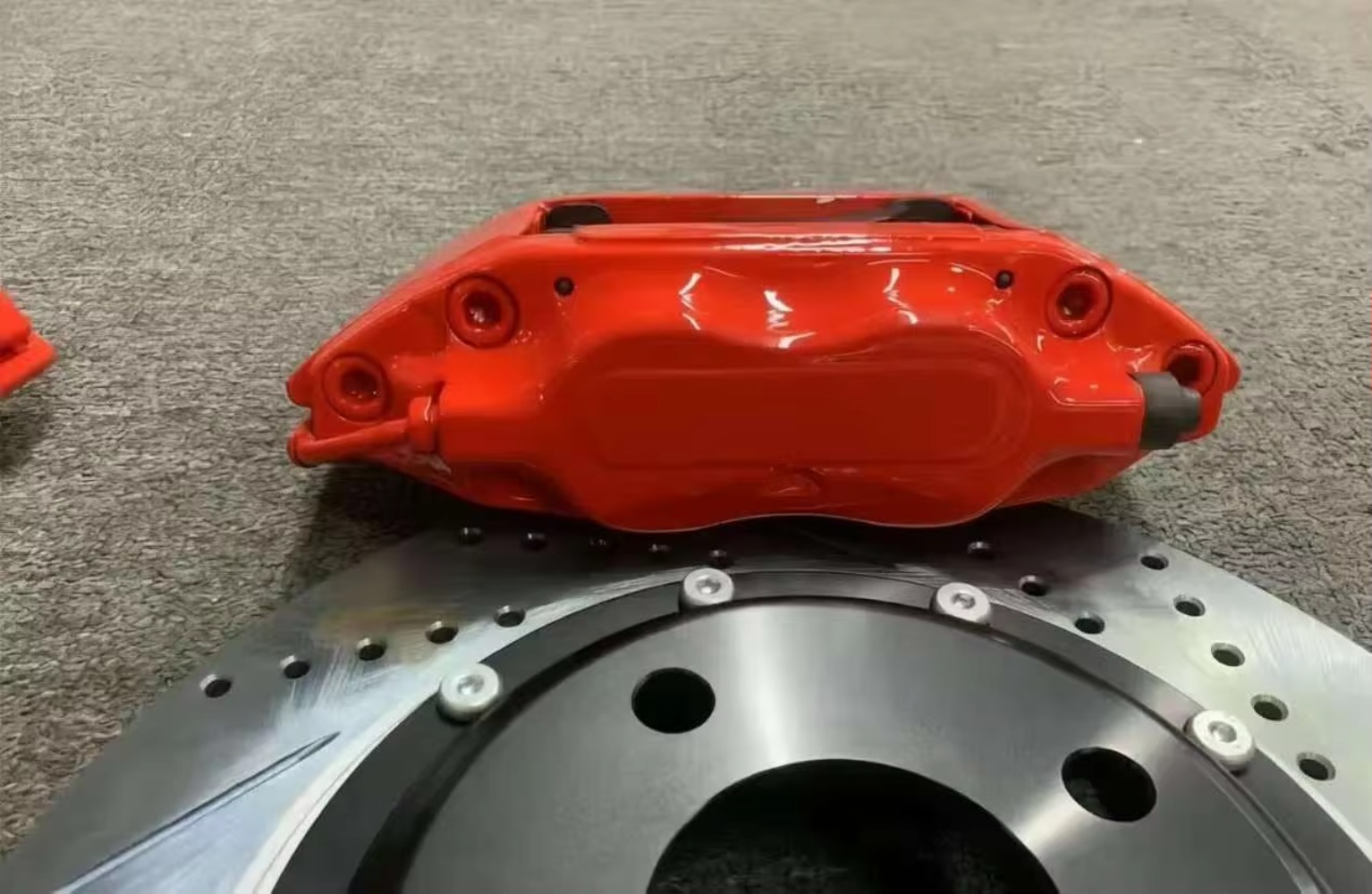 New High Performance Aluminum  - Forged Front Brake Caliper 4 Piston review and price